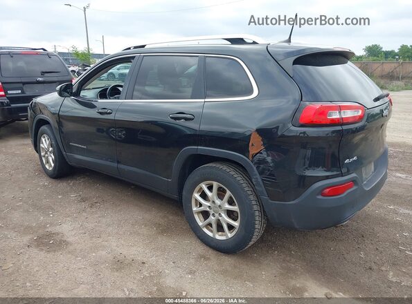 1C4PJMCB3GW372553 2016 JEEP CHEROKEE Черный Задняя левая четверть