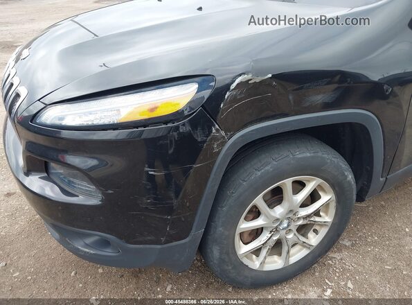 1C4PJMCB3GW372553 2016 JEEP CHEROKEE Черный Вид спереди
