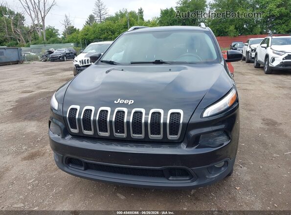 1C4PJMCB3GW372553 2016 JEEP CHEROKEE Черный Вид щитка приборов