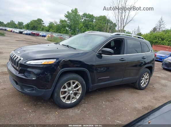 1C4PJMCB3GW372553 2016 JEEP CHEROKEE Черный Панорамный вид салона 360°