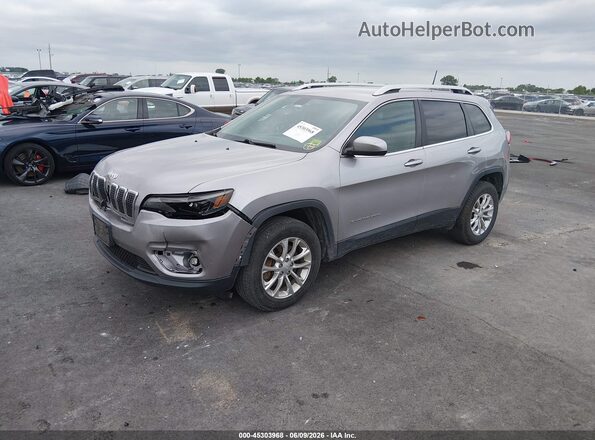 1C4PJMCB3KD190064 2019 JEEP CHEROKEE Silver Front left
