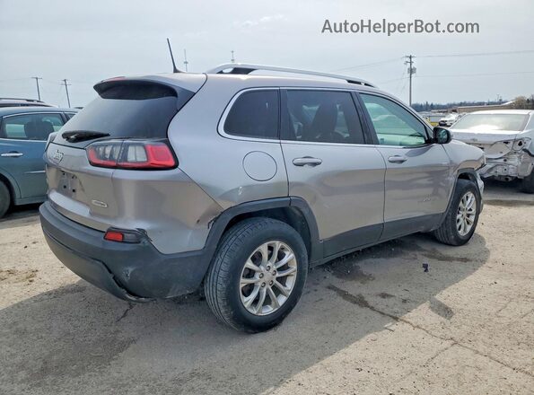 1C4PJMCB3KD282243 2019 JEEP CHEROKEE Silver Trasero derecho