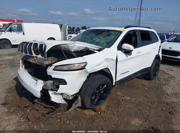 1C4PJMCB4GW112131 2016 JEEP CHEROKEE White Առջևի ձախ երեք քառորդ տեսարան