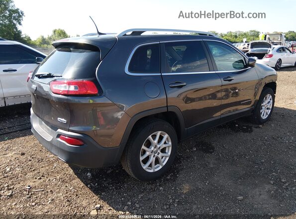 1C4PJMCB4GW267956 2016 JEEP CHEROKEE Black Задня права чверть