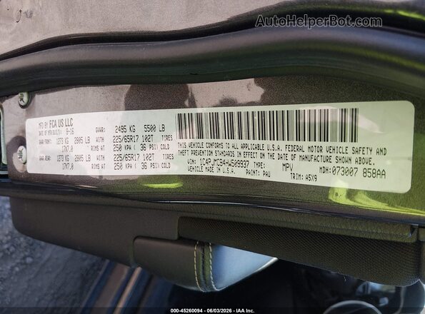 1C4PJMCB4HW509937 2017 JEEP CHEROKEE Gray Engine compartment view