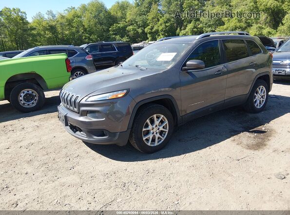 1C4PJMCB4HW509937 2017 JEEP CHEROKEE Gray Front left