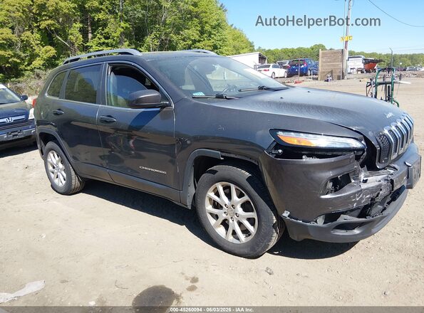 1C4PJMCB4HW509937 2017 JEEP CHEROKEE Gray Rear interior view