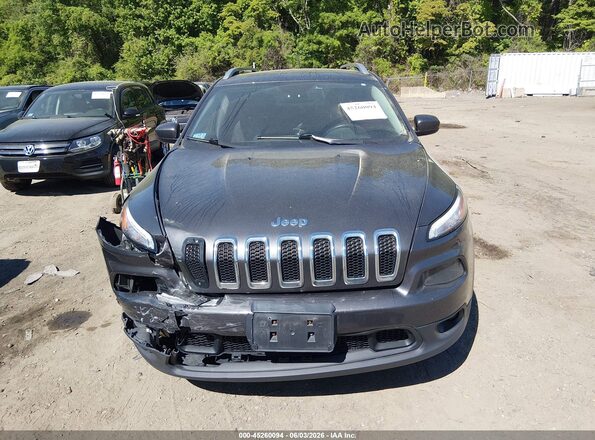 1C4PJMCB4HW509937 2017 JEEP CHEROKEE Gray Instrument cluster view