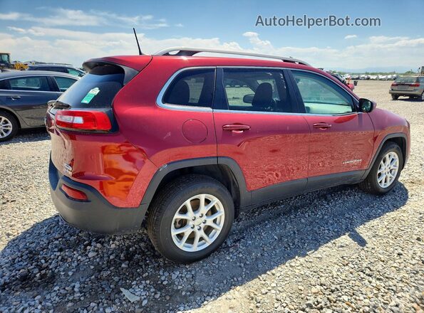 1C4PJMCB4HW614509 2017 JEEP CHEROKEE Red 