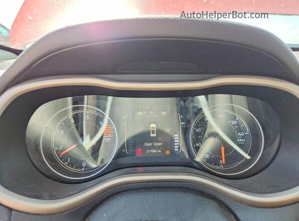 1C4PJMCB4HW614509 2017 JEEP CHEROKEE Red 