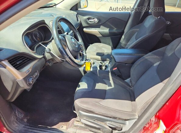 1C4PJMCB4HW614509 2017 JEEP CHEROKEE Red 