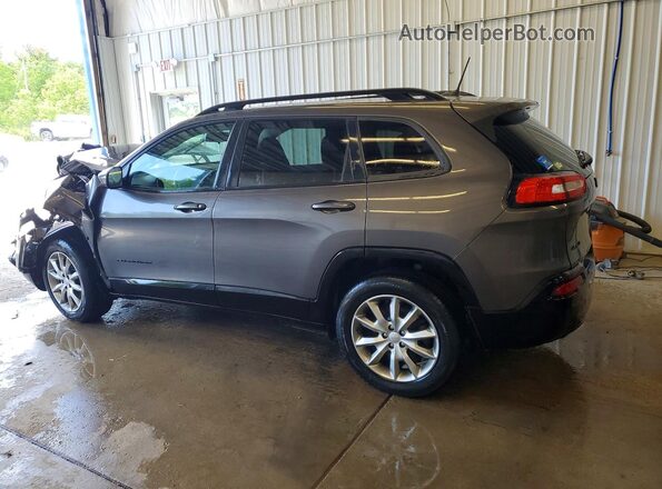 1C4PJMCB4JD599642 2018 JEEP CHEROKEE Gray Rear left