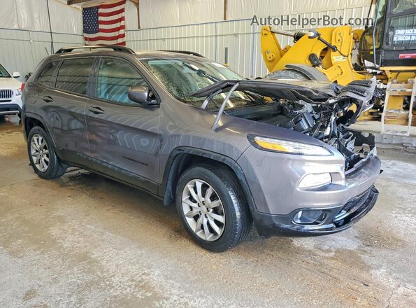 1C4PJMCB4JD599642 2018 JEEP CHEROKEE Gray Front right