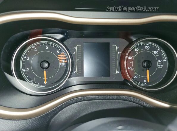 1C4PJMCB4JD599642 2018 JEEP CHEROKEE Gray Instrument cluster view