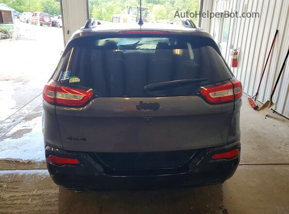 1C4PJMCB4JD599642 2018 JEEP CHEROKEE Gray Rear view