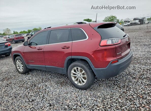 1C4PJMCB4KD385994 2019 JEEP CHEROKEE Red Հետևի ձախ