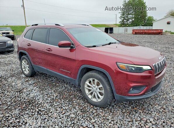 1C4PJMCB4KD385994 2019 JEEP CHEROKEE Red Առջևի աջ