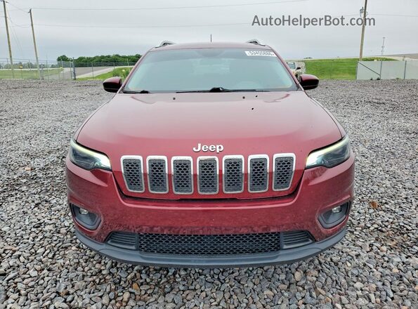 1C4PJMCB4KD385994 2019 JEEP CHEROKEE Red Դիմացի տեսք