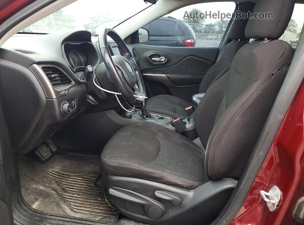 1C4PJMCB4KD385994 2019 JEEP CHEROKEE Red Սալոնի դիմացի տեսք