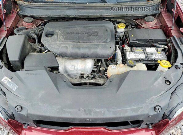 1C4PJMCB4KD385994 2019 JEEP CHEROKEE Red Սալոնի հետևի տեսք