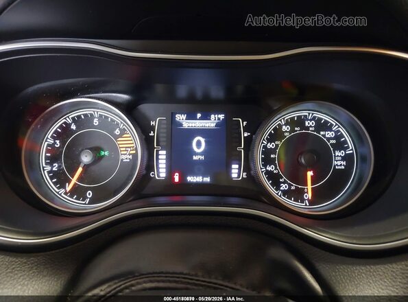 1C4PJMCB4KD429945 2019 JEEP CHEROKEE Black უკანა სავარძლების ხედი