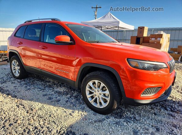 1C4PJMCB4MD153852 2021 JEEP CHEROKEE Orange წინა მარჯვენა