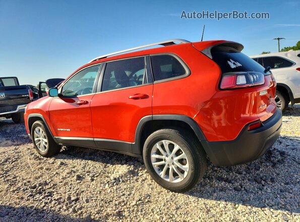 1C4PJMCB4MD153852 2021 JEEP CHEROKEE Orange უკანა მარცხენა