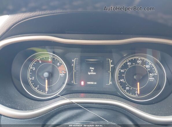 1C4PJMCB5GW267707 2016 JEEP CHEROKEE Black Вид задніх сидінь