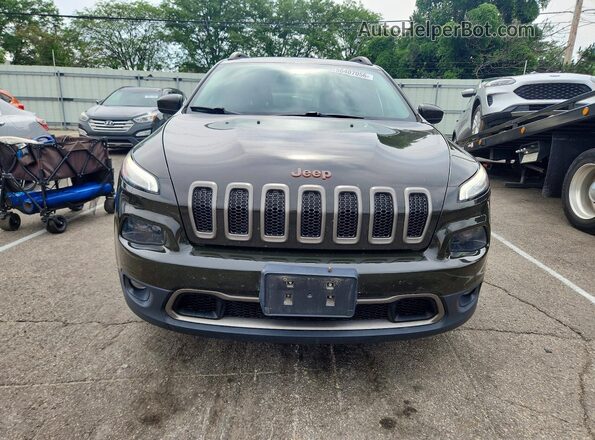 1C4PJMCB5GW354037 2016 JEEP CHEROKEE Green Вид спереду
