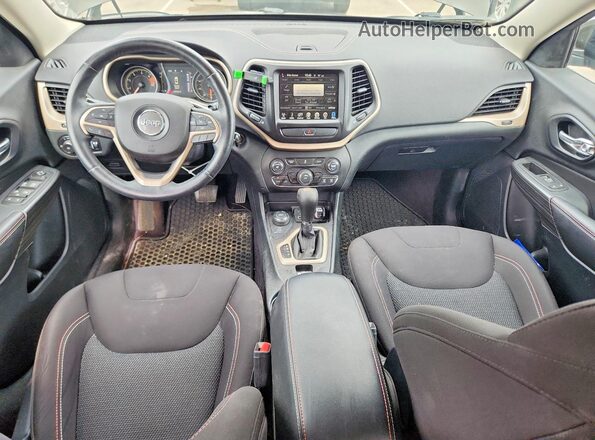 1C4PJMCB5GW354037 2016 JEEP CHEROKEE Green Вид панелі приладів