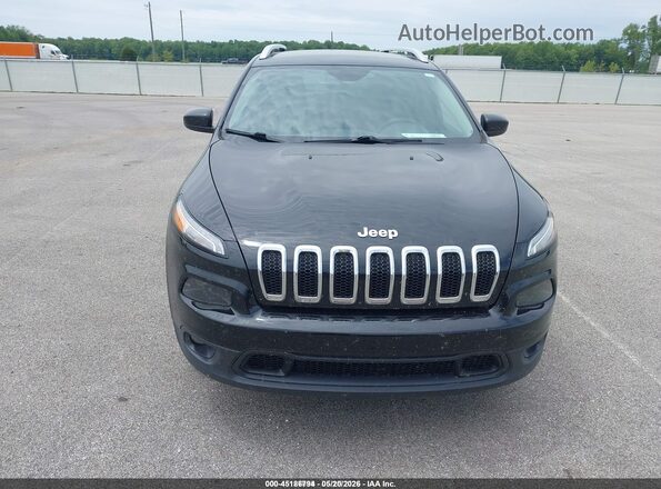 1C4PJMCB5JD528448 2018 JEEP CHEROKEE Black Սարքավորումների վահանակի տեսք