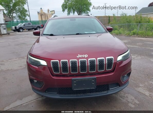 1C4PJMCB5KD341180 2019 JEEP CHEROKEE Burgundy Vista interior de 360 grados