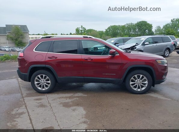1C4PJMCB5KD341180 2019 JEEP CHEROKEE Burgundy 