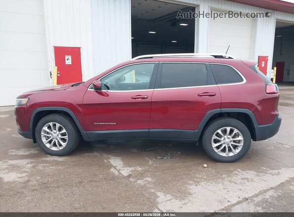 1C4PJMCB5KD341180 2019 JEEP CHEROKEE Burgundy 