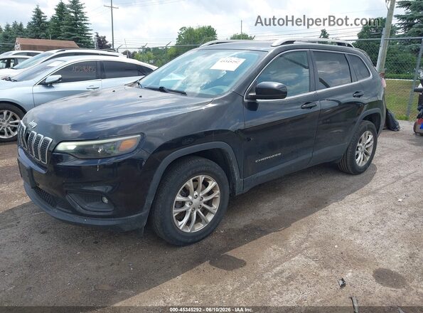 1C4PJMCB5KD351479 2019 JEEP CHEROKEE Black Przód lewy