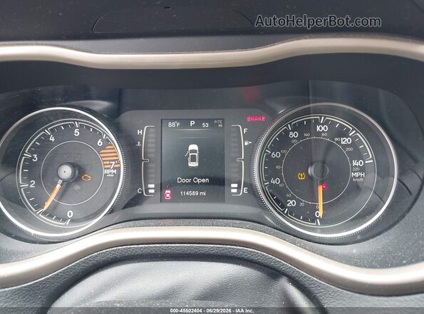 1C4PJMCB6GW247109 2016 JEEP CHEROKEE White Вид задніх сидінь
