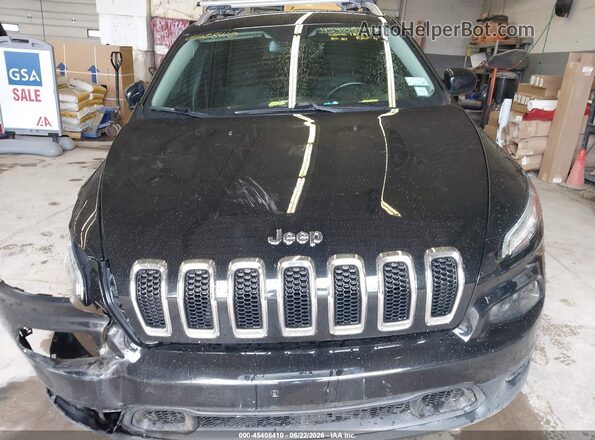 1C4PJMCB6HW546410 2017 JEEP CHEROKEE Black Vista del cuadro de instrumentos