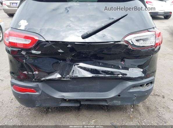 1C4PJMCB6HW619081 2017 JEEP CHEROKEE Black წინა ხედი