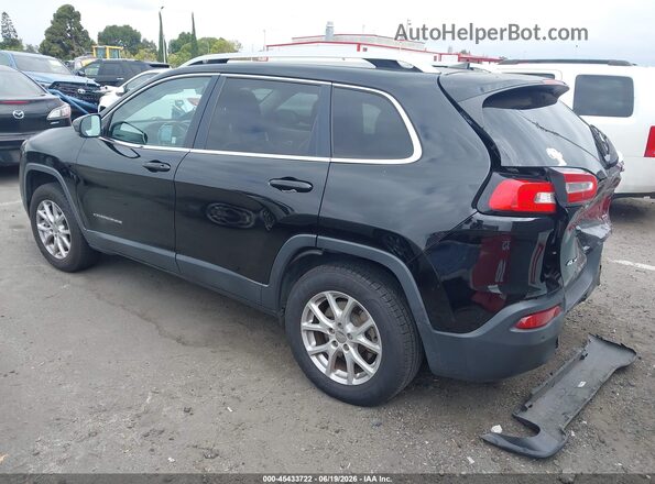 1C4PJMCB6HW619081 2017 JEEP CHEROKEE Black უკანა მარცხენა