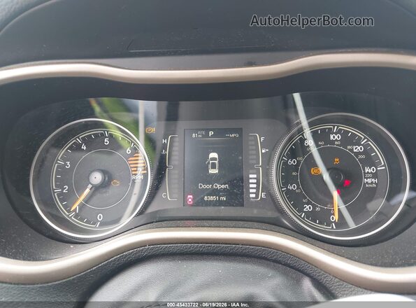 1C4PJMCB6HW619081 2017 JEEP CHEROKEE Black უკანა სავარძლების ხედი
