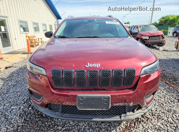1C4PJMCB6LD540823 2020 JEEP CHEROKEE Maroon Widok z przodu