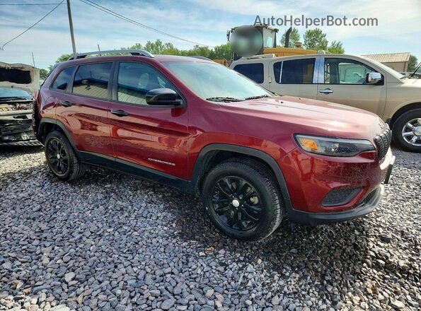 1C4PJMCB6LD540823 2020 JEEP CHEROKEE Maroon Przód prawy