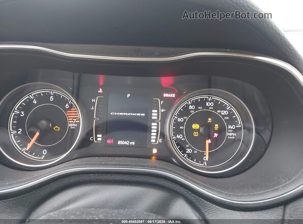 1C4PJMCB6LD584000 2020 JEEP CHEROKEE Silver Հետևի նստատեղերի տեսք
