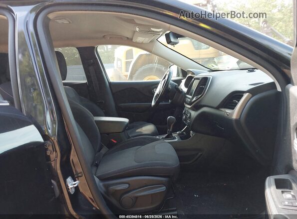 1C4PJMCB7GW219125 2016 JEEP CHEROKEE Black წინა სალონის ხედი