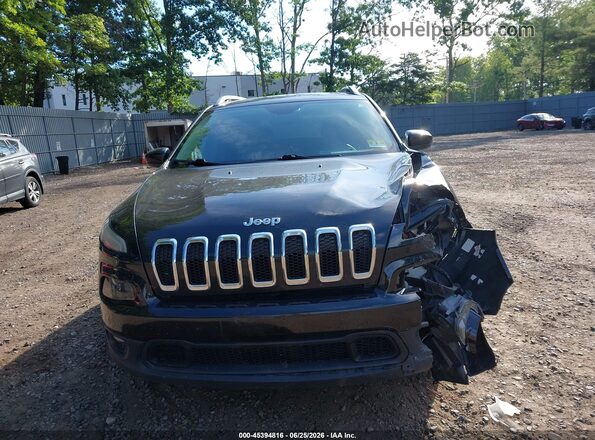 1C4PJMCB7GW219125 2016 JEEP CHEROKEE Black ხელსაწყოთა პანელის ხედი