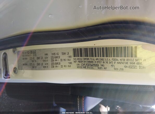 1C4PJMCB7GW295850 2016 JEEP CHEROKEE White Engine compartment view