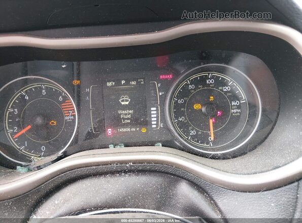 1C4PJMCB7GW341371 2016 JEEP CHEROKEE Gray Vista de los asientos traseros
