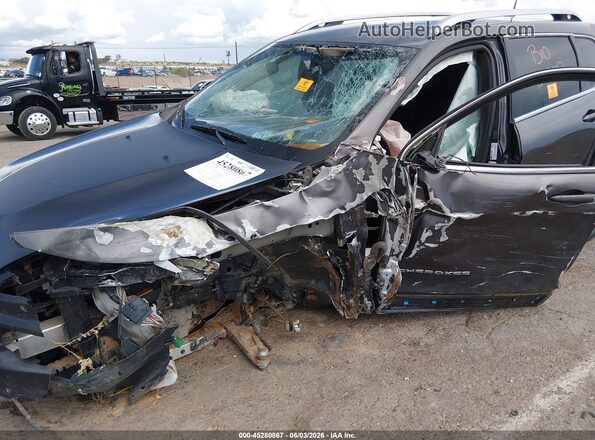 1C4PJMCB7GW341371 2016 JEEP CHEROKEE Gray Vista frontal