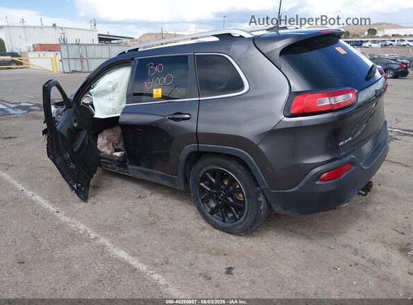 1C4PJMCB7GW341371 2016 JEEP CHEROKEE Gray Trasero izquierdo