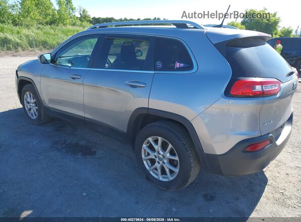 1C4PJMCB7HW617971 2017 JEEP CHEROKEE Silver Հետևի ձախ